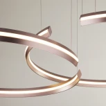 Подвесной светильник Eurosvet Gap 90180/3 (LED, 220V, пульт управления, на тросе, кольцо)