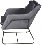 Кресло Top Concept Alex, бархат серый 27