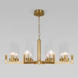 Подвесная люстра Eurosvet Arganie 60133/8 латунь (220V, на цепи)