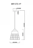 Подвесной светильник MyFar Hill MR1370-1P (220V)