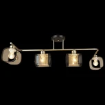 Потолочная люстра на штанге Reluce 04226-0.3-04 AB+BK (220V)