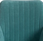 Кресло DUBLIN велюр Clermon, бирюзовый, 140 Tetchair 19347