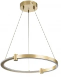 Подвесной светильник 14015/1P Gold Indigo Circolato V000077L (регулировка яркости, LED, 220V, пульт управления, на тросе, кольцо)