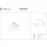 Бра Freya Silvia FR5009WL-05CH