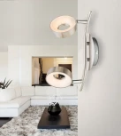 Спот на штанге Globo Abril 56132-2 (LED, 220V, круглые)