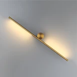 Настенный светильник Odeon Light Teo 7104/14WL бронзовый/металл IP20 LED 14W 2600Лм 3000K 120° 220V