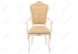 Кресло Woodville Руджеро патина золото / бежевый 318606