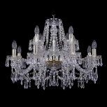 Подвесная люстра Bohemia 1403 1403/8+4/240/G