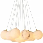 Подвесная люстра Fluorite Unity FL1048-13P (220V, на проводе, шарики)