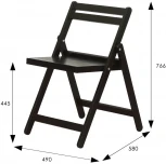 Стул-раскладной Массив венге от фабрики Mebelik