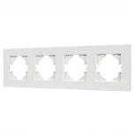 Рамка пластиковая FRM-PERIO-PL-4-WH (Arlight) 049758