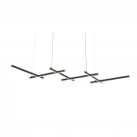 Подвесной линейный светодиодный светильник ST Luce Basoni SL394.403.06 (220V, на тросе)