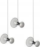 Подвесной светильник Lumina Deco LDP 6819-3 GY (220V, на проводе)