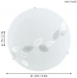 Настенно-потолочный светильник Eglo Mars 80264 (220V, листья)