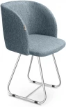Стул SHT-ST33/S38 синий лед/хром лак Sheffilton 2799447601