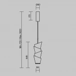 Подвесной светильник Maytoni Seoul MOD374PL-L28W3K (LED, 220V, на проводе, круглые)