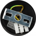 Подвесной светильник ЭРА PL33 BK/GD (220V, на проводе)