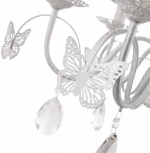 Подвесная люстра Arte Milano AM346179 346179/6 WT+G (220V, подвески, на цепи, подсвечник, свеча)