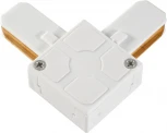 Коннектор L-образный однофазный AM Group TRACK AM175 WH (220V)