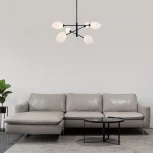 Подвесная люстра Eurosvet Sinki 30189/6 черный (220V)