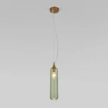 Светильник подвесной Eurosvet Siesta 50252/1 зеленый (220V, на тросе, круглые)