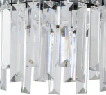 Подвесной светильник Indigo LACRIMA V000363 (220V, хрусталь, на тросе)