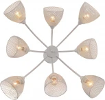 Потолочная люстра на штанге Reluce 01562-3.3-08B WH (220V)