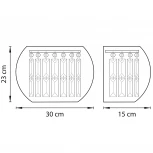 Бра Lightstar ACQUARIO 753634