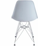 Стул CINDY IRON CHAIR (EAMES) (mod. 002) металл, пластик, 51x46x82,5, серый Tetchair 14180