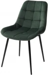 Стул ХОФМАН, цвет H-30 Изумрудный, велюр / черный каркас