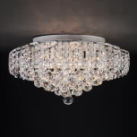 Потолочная люстра Eurosvet Charm 16017/9 белый с серебром