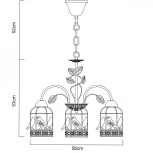 Подвесная люстра Arte Lamp Cincia A5090LM-5WG