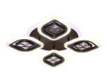 Потолочная люстра Ambrella Acrylica Ice FA281 (регулировка яркости, LED, 220V, пульт управления, управление смартфоном, умный дом - PC.Lamper, цветы)