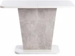Стол обеденный GENT Tetchair (Белый,Бетон).