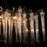 Подвесной светильник Loft It Waterfall 10350/1200L AB (220V, на тросе, ветки)