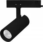 Трековый однофазный светильник LED LGD-GERA-2TR-R60-15W Day4000 (BK, 24 deg, 230V) (Arlight, IP20 Металл) 055042