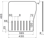 Разделочная доска Omoikiri CB-Maru-86 4999030
