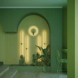 Настенный светильник LED SP-VINCI-RING-R400-13W Day4000 (BK, 110 deg, 230V) (Arlight, IP20 Металл) 037063