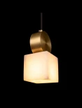 Подвесной светильник Fluorite Fovere FL1024-1P (220V, на проводе, куб)