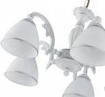 Подвесная люстра Arte Milano AM340837 340837/5 WT+SL (220V, на цепи)
