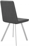 Стул 202 KL14 серый, ножки белые Dikline 00-00059749