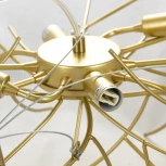 Люстра подвесная LSP-8455 (220V, на тросе, лепестки, IP21)