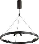 Подвесной светильник Odeon Light Beveren 6683/103L брашир.черный/металл/акрил IP20 LED 103W 9270Лм 3000K