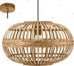 Подвесной светильник Eglo Amsfield 49771 (220V, на проводе, плетеные, клетка)