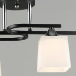 Потолочная люстра на штанге Reluce 06194-0.3-04 BK+CH (220V)