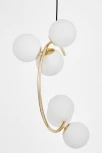 Подвесной светильник Lumina Deco Bonio LDP 7031-6 F.GD (220V, на проводе, шарики)