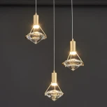 Подвесной светильник Glasgow Brass ImperiumLoft Glasgow01 (186785-23) (LED, 220V, на проводе)