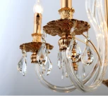 Подвесная люстра Rivoli Melanie 1020-206 (220V, на цепи, свеча)