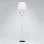 Торшер Eurosvet Madera 01056/1 хром/прозрачный хрусталь Strotskis (220V, подвески, выключатель)