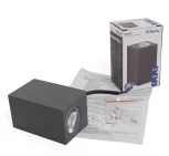Архитектурная подсветка Feron Корфу 48489 DH055, 2*5W, 800Lm, 3000K, серый Бостон (LED, 220V, IP54)